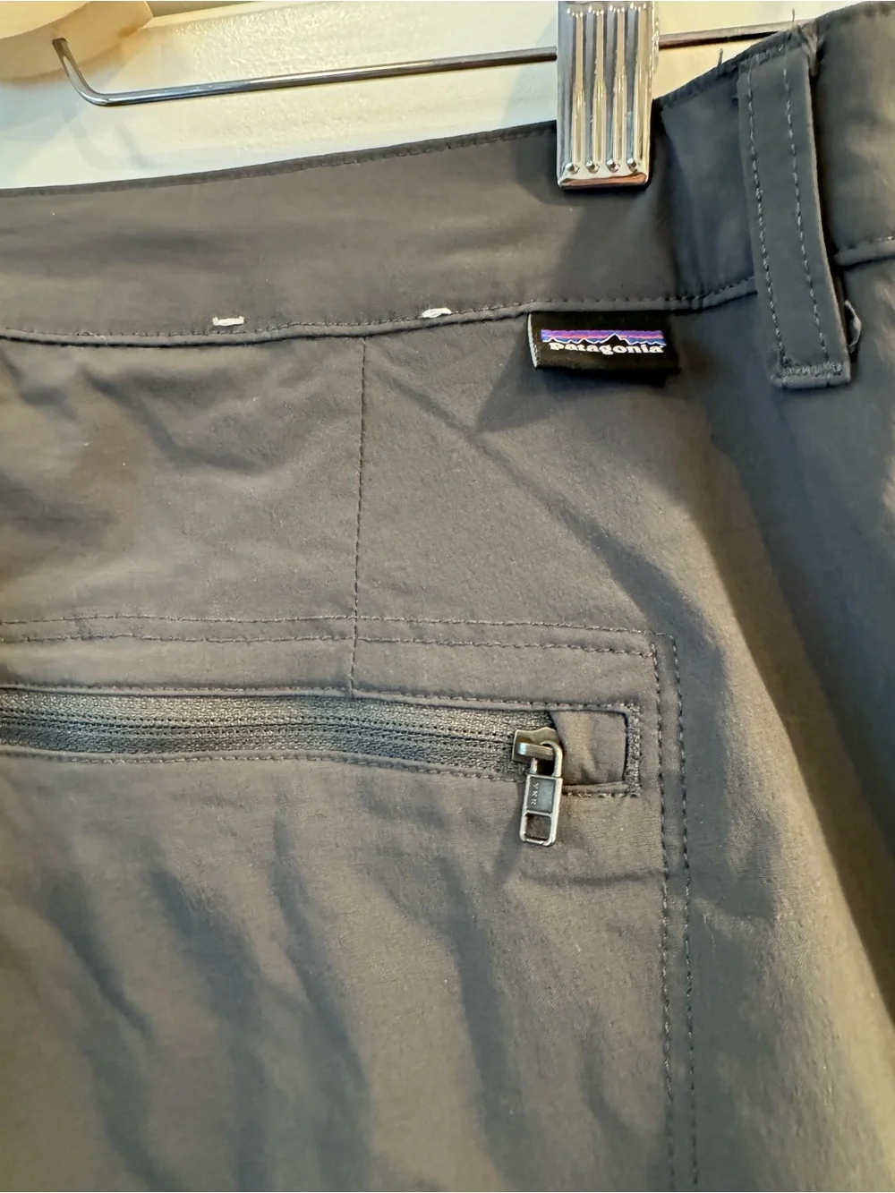 Patagonia Women's Quandary Convertible Pants (3 ways) Color-Forge Grey. Size 6